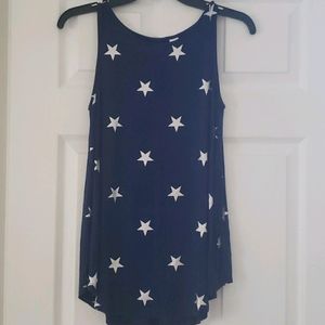 Old Navy Luxe tank XS navy blue